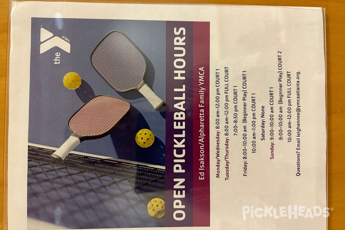 Photo of Pickleball at Ed Isakson Alpharetta Family YMCA